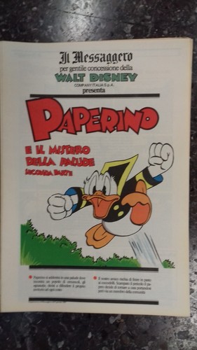 Topolino messaggero paperino - topolino, messaggero,