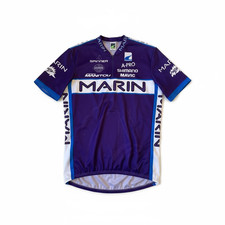 Maglia ciclismo Marin Mountain Bike anni 90 Made in Italy uomo taglia XL viola