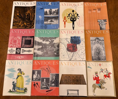 The magazine antiques - the,