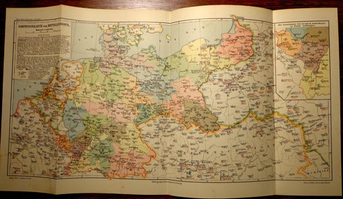 Antica targa litografica 1907
