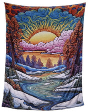 Coperta in pile Snowy River
