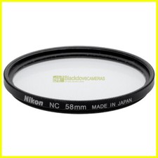 58mm. Filtro protezione NC Nikon a vite M58 Protector filter.