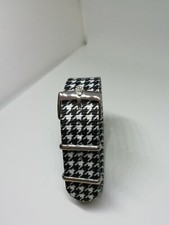 20mm NATO BOND cinturino disegno pied poule con fibbia Rolex