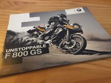 BMW F800 GS F 800 prospectus