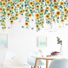 Runtoo Adesivi Murali Fiori
