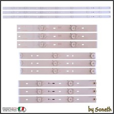 KIT 3 BARRE LED TV PER PHILIPS