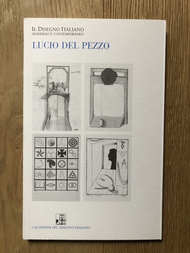 Lucio del pezzo il disegno - lucio,