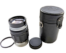 OBIETTIVO TAKUMAR F3.5 135MM - OBIETTIVO ASAHI E FILTRO UV - ATTACCO A VITE M42 - IN CUSTODIA