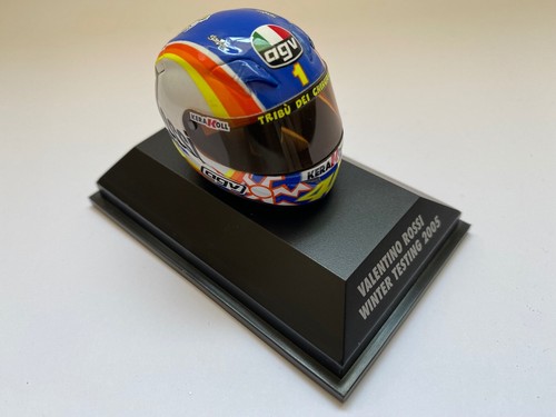 Casco minichamps agv - minichamps, 1/8