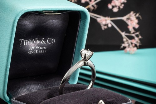 Anello solitario tiffany co - anello, &