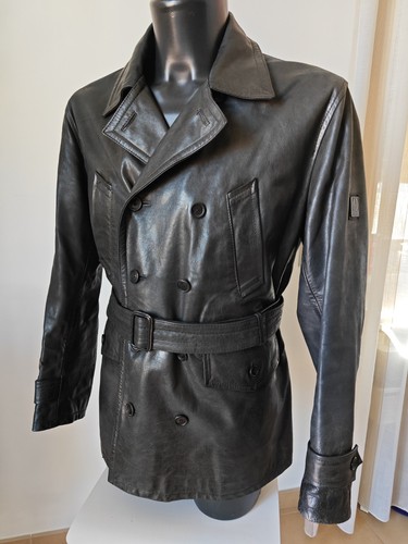 Belstaff aviator parka - aviator, leather