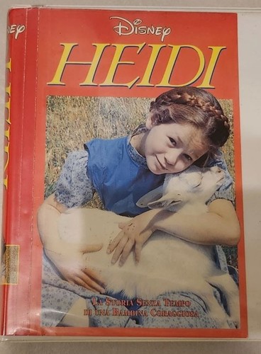 Heidi 1993 doppia vhs walt - doppia,