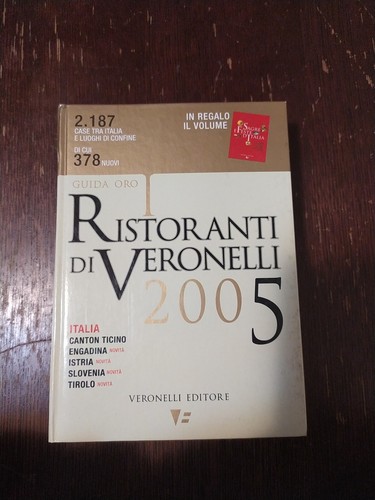 Libro guida oro ristoranti - libro,