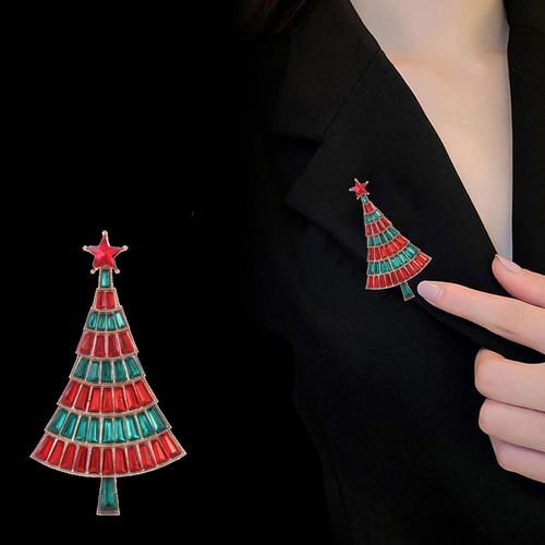 Albero natale spilla - albero,