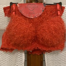 Completo Intimo Lovelx tg 46 colore Rosso idea regalo Natalizio 