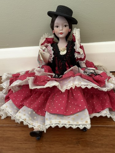 Bambola spagnola flamenco
