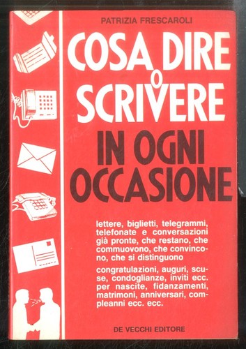 Cosa dire scrivere ogni - dire,