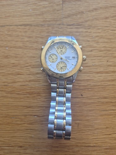 Seiko world timer - timer, 5t52-6b40