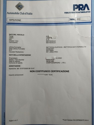 Vespa 125 vnb1 - vespa, no