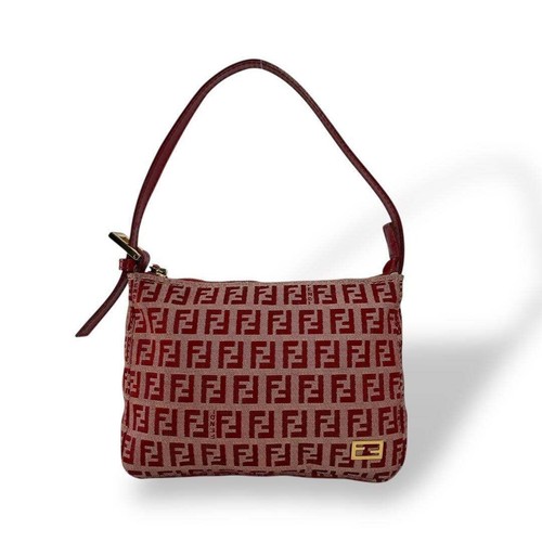 Fendi mini borsa zucchino tela - mini,