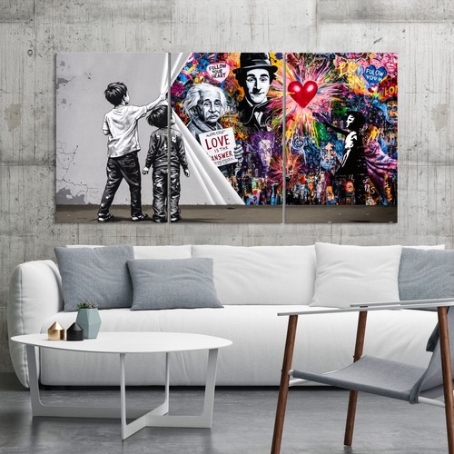 Banksy graffiti wall - graffiti,