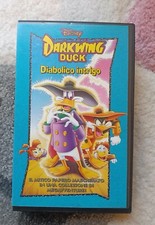 Walt Disney vhs Darkwing Duck , diabolico intrigo, vintage con custodia videocas