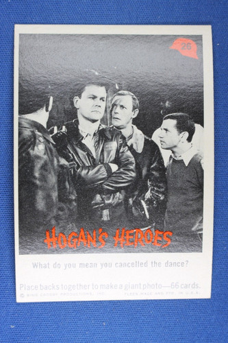 1965 fleer hogans heroes 26 - heroes, #26