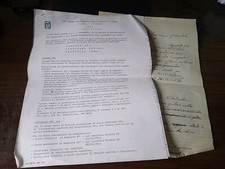 Paris Motor Show 1980-DE TOMASO  GT 5 -Press release + original note de tomaso -