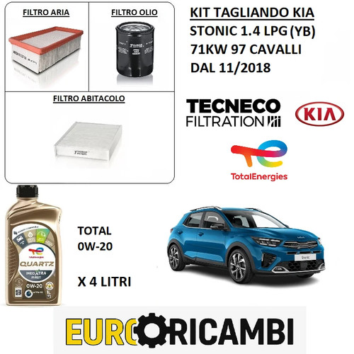 Kit tagliando filtri olio - 3,