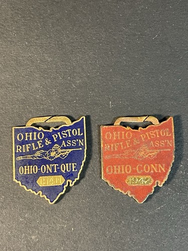 Medaglie vintage ohio fucile - 2,