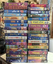 vintage LOTTO 37  VHS WALT