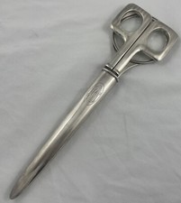 Set scrivania grande 3 pezzi Sterling con fodero di JF Fradley New York 1866-1936