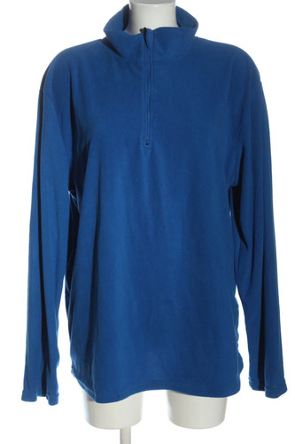 Crane giacca pile donna blu