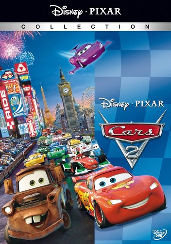 Dvd cars disney pixar - dvd, 2 ii