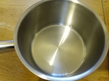 PENTOLA AGNELLI con MANICO CASSERUOLA ALTA 24 cm  PROFESSIONALE