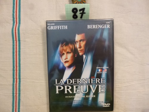 Dvd dernière preuve - preuve,