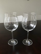 2 bicchieri da vino rosso