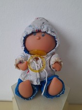 BAMBOLA MIGLIORATI TONDO ROTONDO COL SUO CIUCCIO E TUTA CM 23 VINTAGE '80 RARO