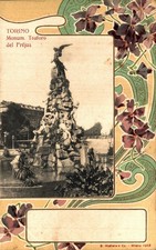 TORINO CITTÀ - MODIANO - Monumento Traforo del Frejus - Art Nouveau - VG - #001