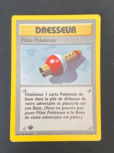 Carte pokemon flûte - pokemon,