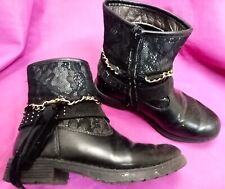 STIVALETTI NERI BAMBINA USATI TAGLIA 32