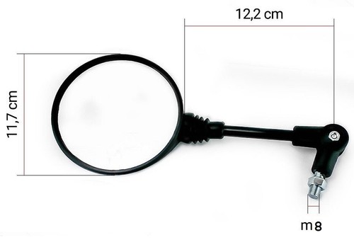 Specchietto manubrio moto - manubrio,