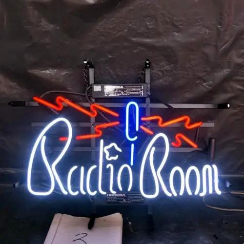 Radio room neon - radio, 20"x16"