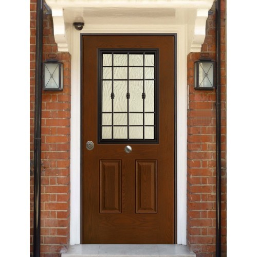 Porta blindata con vetro - porta, per