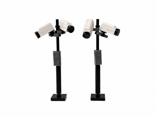 Lego city pali telecamera - city,