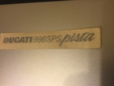 Adesivo originale ducati 996 sps pista sticker
