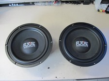 COPPIA SUB WOOFER FOCAL  11V5501 da 25  4 OHM  PER AUTO usati 