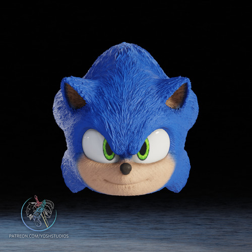 Sonic movie mask yosh - mask,