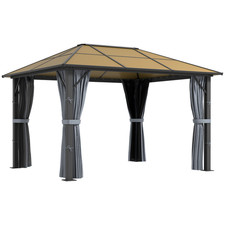 Gazebo 3,6x3,0m Grigio Telaio