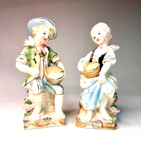 Coppia statuine uomo donna - statuine,